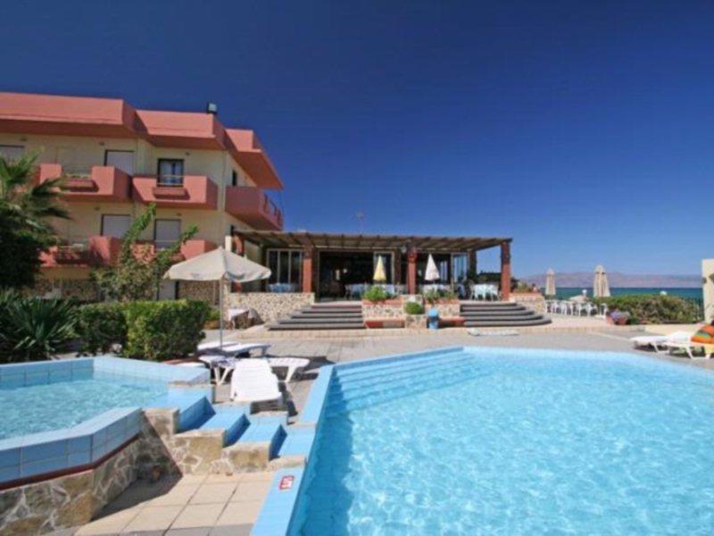 Hotel Haris On The Beach Ajía Marína Kültér fotó
